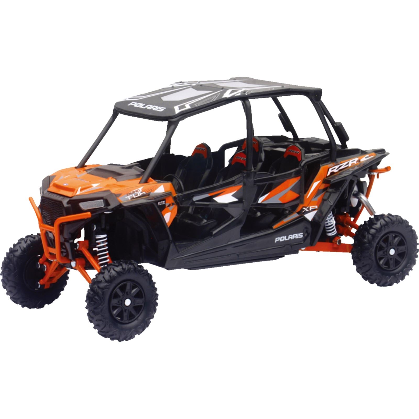 New-Ray Toys Replica 1:18 UTV Polaris RZR 4 Turbo XP - Orange 57843A_1385827