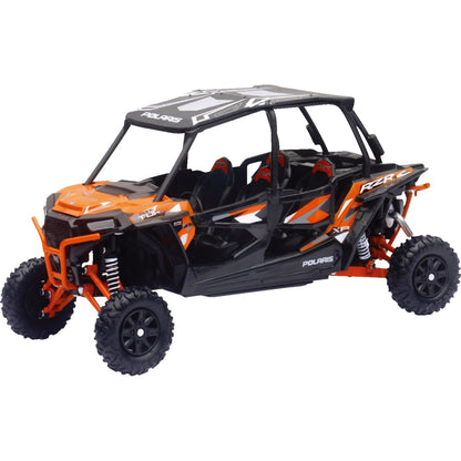 New-Ray Toys Replica 1:18 UTV Polaris RZR 4 Turbo XP - Orange 57843A_1385827