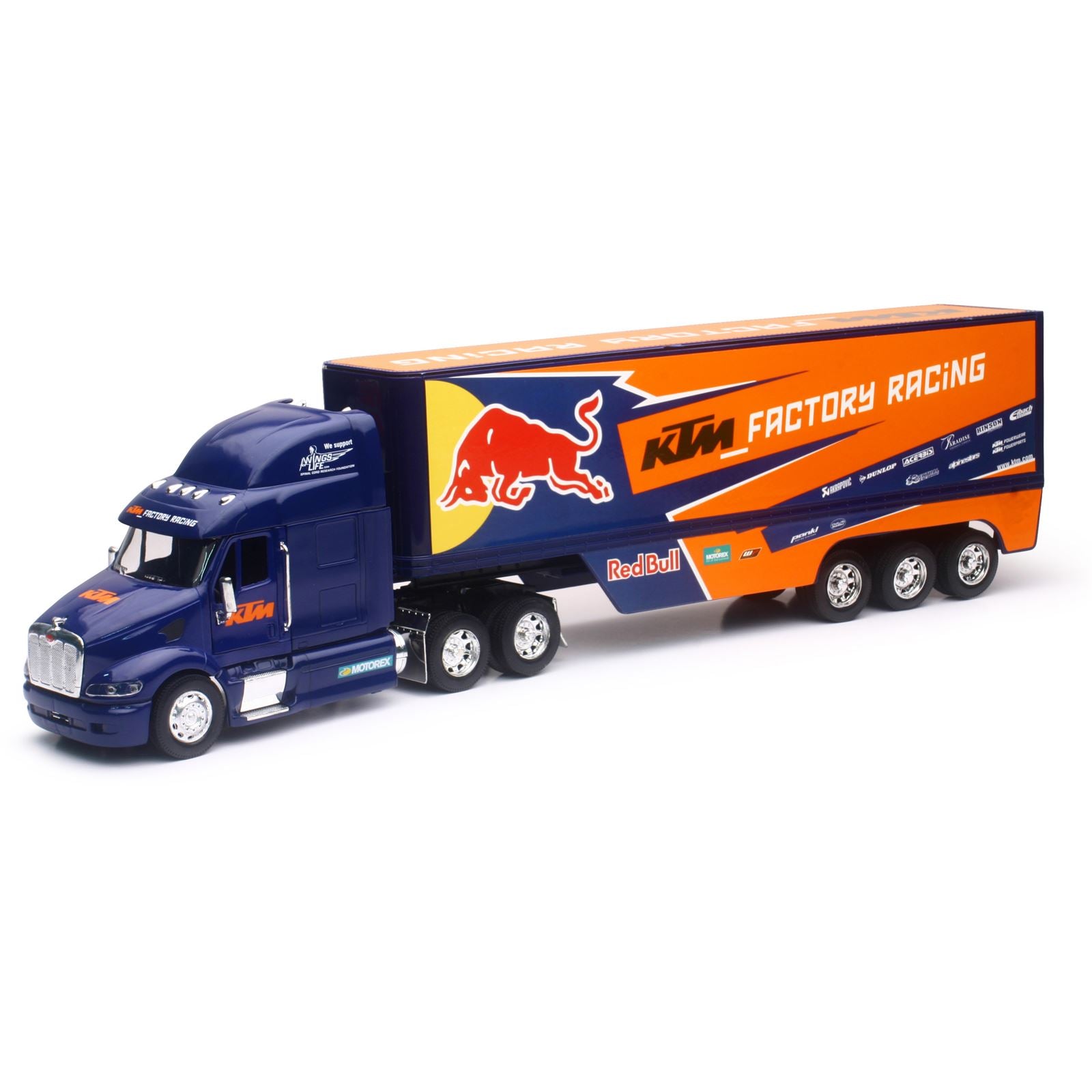 New-Ray Toys Replica 1:32 Semi Truck 2017 Red Bull for KTM Race Truck 14393_39857