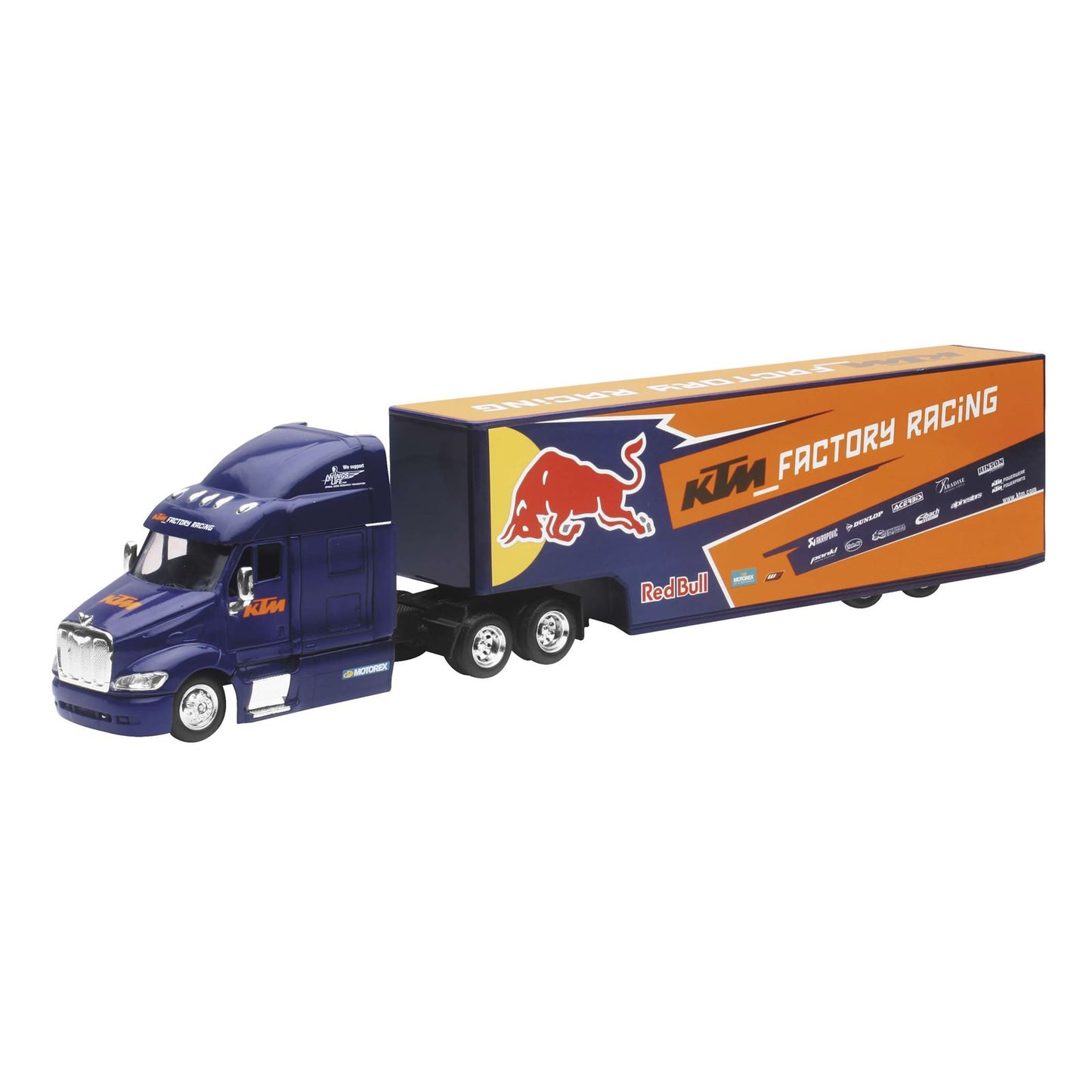 New-Ray Toys Replica 1:43 Semi Truck 2017 Red Bull for KTM Race Truck 15973_39858