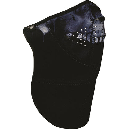 Zan Neo-X Half Mask with  Bamboo Filter Midnight Skull [MPN: WNX417H3]_39930