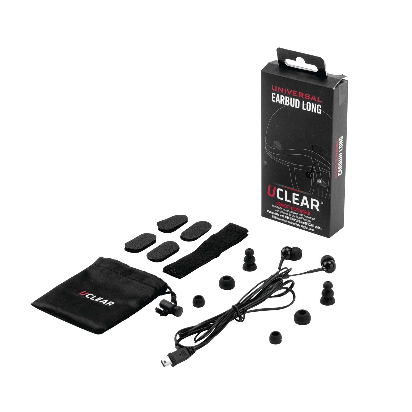 UClear Half Helmet Earbuds For HBC And Amp Series OPEN BOX [MPN: 11017]_2557974
