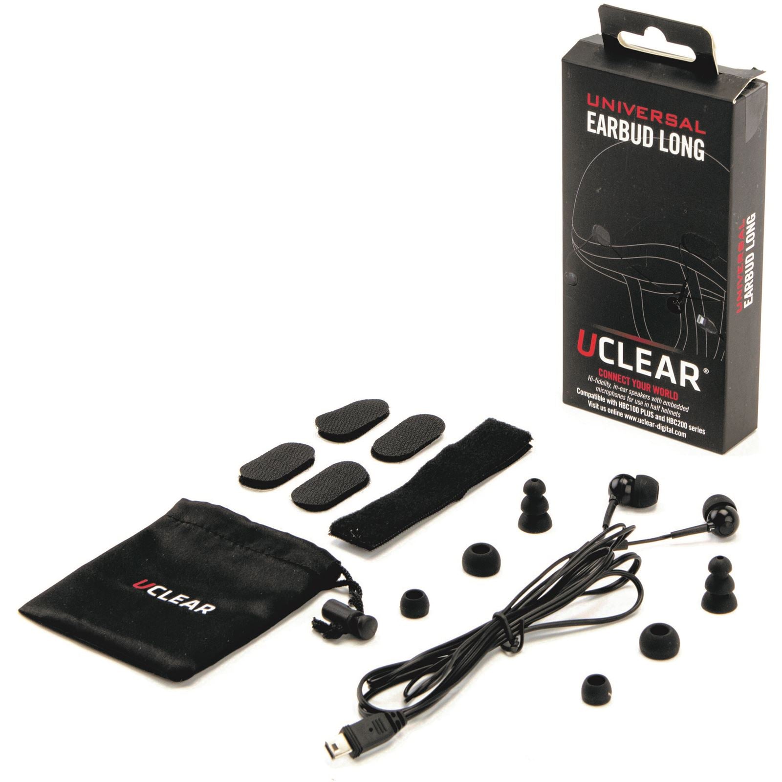 UClear Half Helmet Earbuds For HBC And Amp Series OPEN BOX [MPN: 11017]_2557976