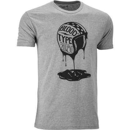 Highway 21 Blood Type Tee Heather Extra Large #5817 489-1926~5_41885