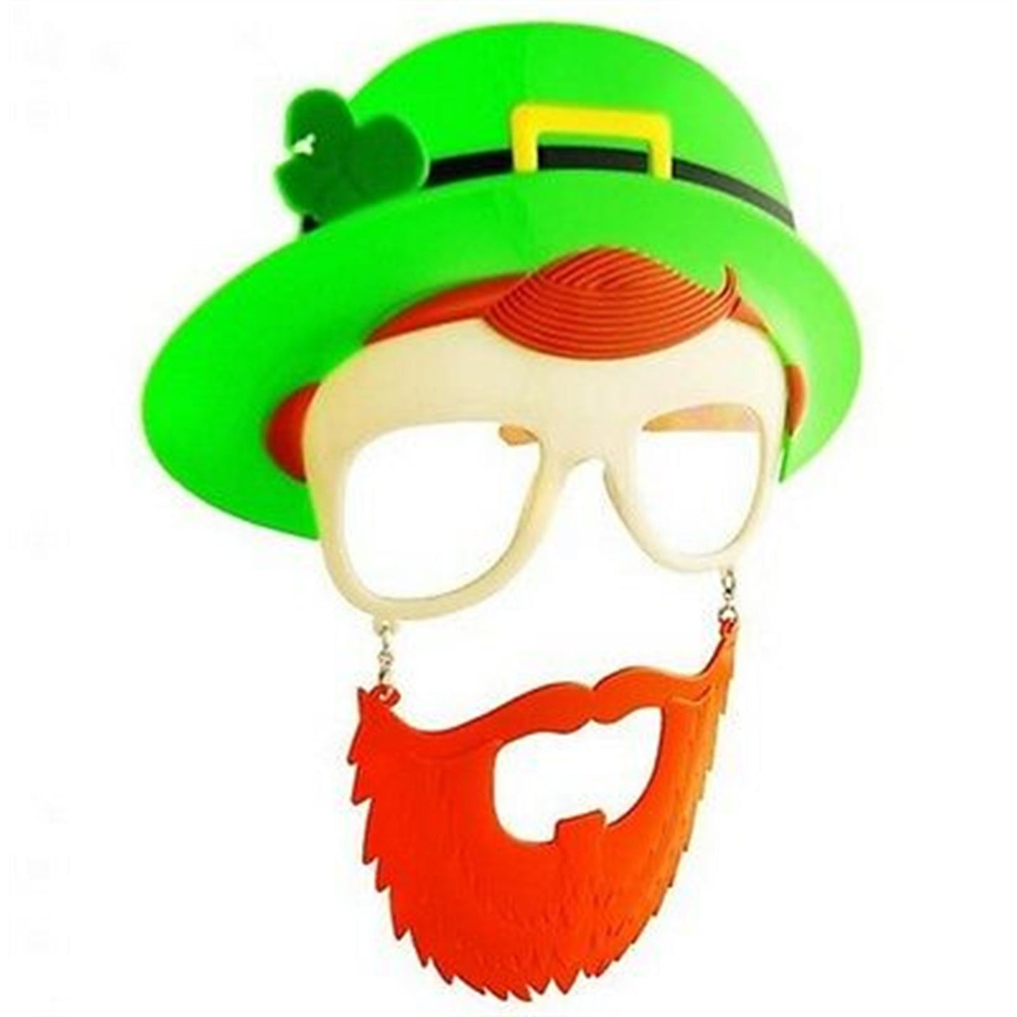 Sun-Stache St Patricks Day Leprechaun Mask Mens Womens ASO Shark Tank [MPN: DZSG1883]_624901