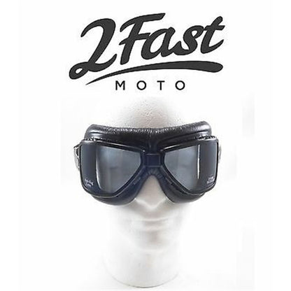 2FastMoto Roadhawk Goggles Scooter, Moped, Motorcycle, Dirtbike, ATV, UTV 76-50110_623773