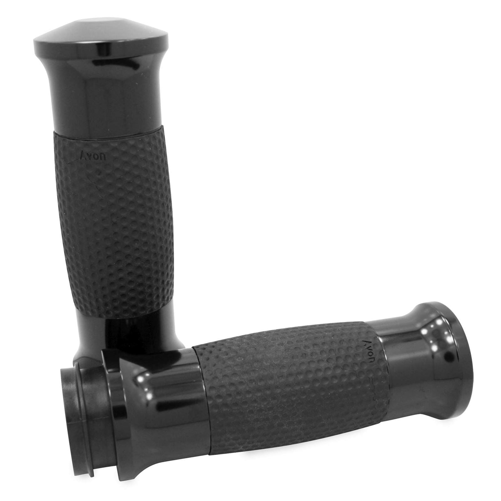 Avon Grips Air Gel Grips with Cable Throttle Black GEL-70-ANO_42459
