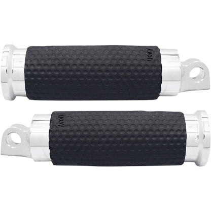 Avon Grips Air Gel Foot Pegs Chrome FP-GEL-70-CH_347782