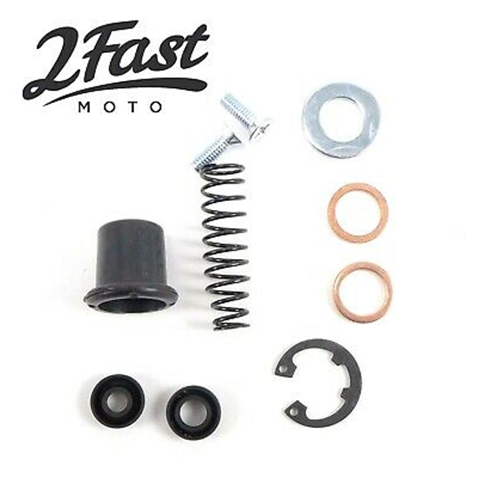 2FastMoto Front Brake Master Cylinder Rebuild Kit for Honda Kawasaki Suzuki Yamaha 18-1001_654481