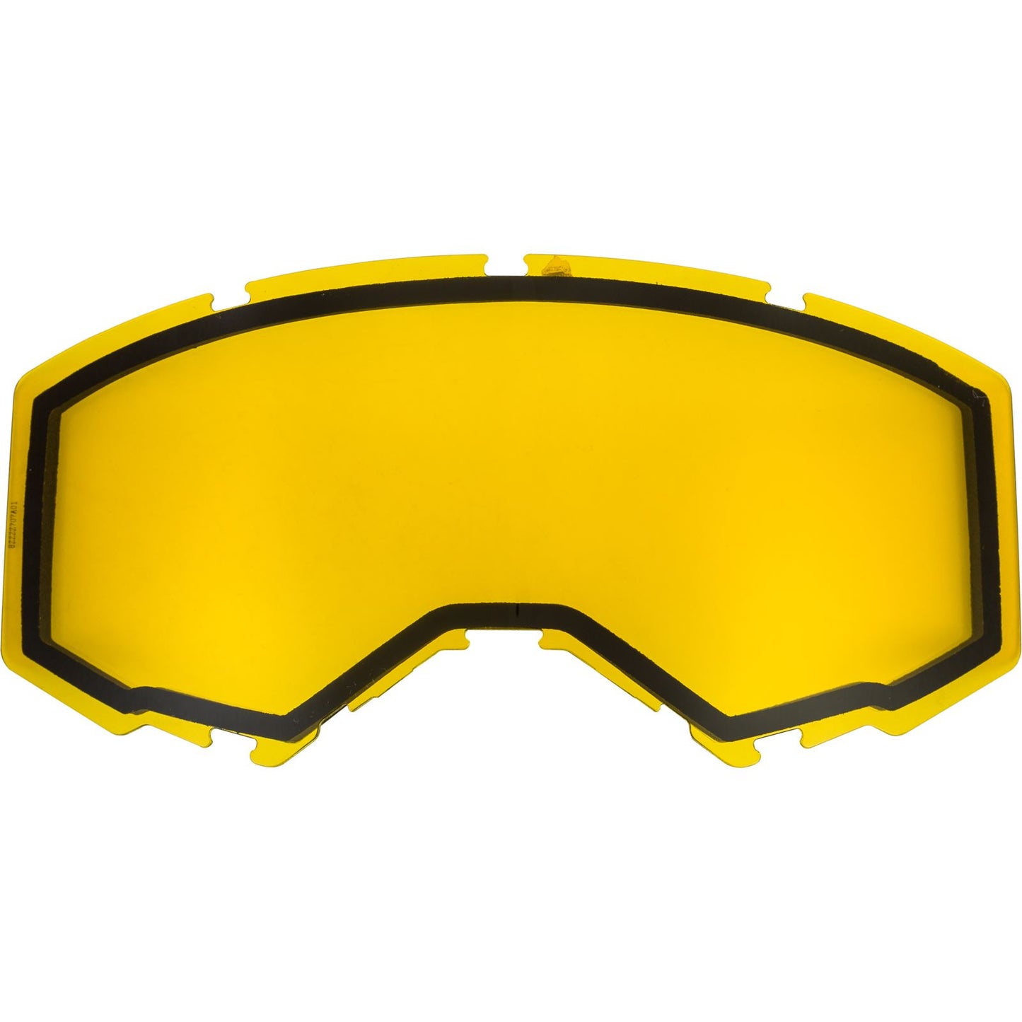 Fly Racing Dual Lens With Out Vents Adult Yellow 37-5440_43300