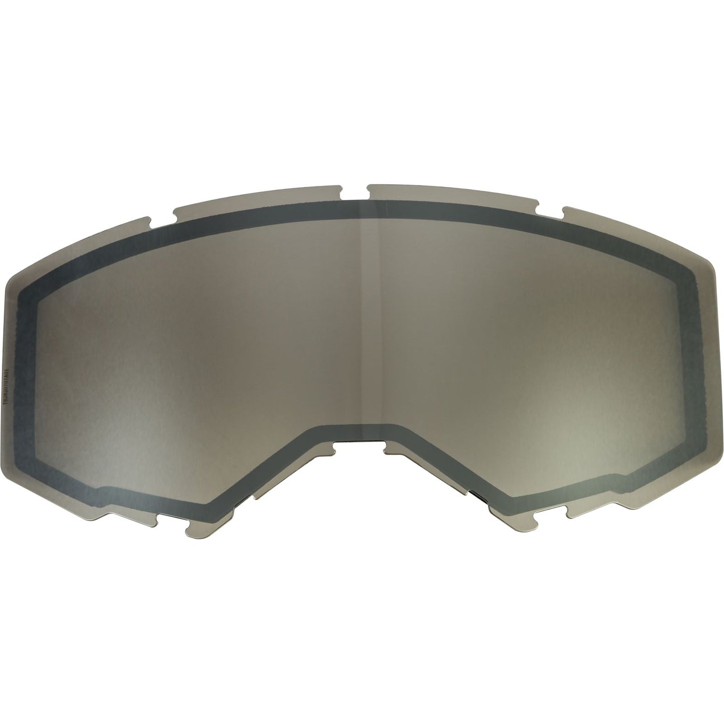 Fly Racing Dual Lens With Out Vents Adult Silver Mirror/Small Smoke  37-5442_43303