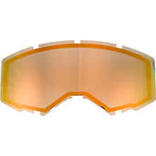 Fly Racing Dual Lens With Out Vents Adult Orange Mirror/Small Smoke  37-5443_43304