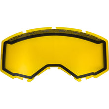 Fly Racing Dual Lens With Vents Adult Yellow 37-5451_43311
