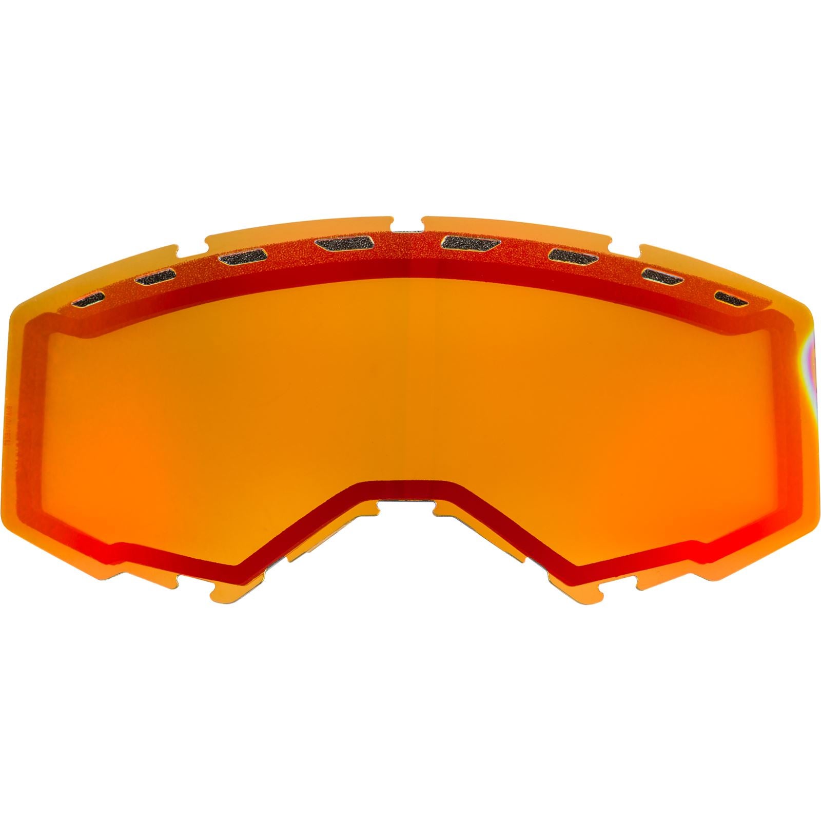 Fly Racing Dual Lens With Vents Adult Red Mirror/Persimmon 37-5457_43318