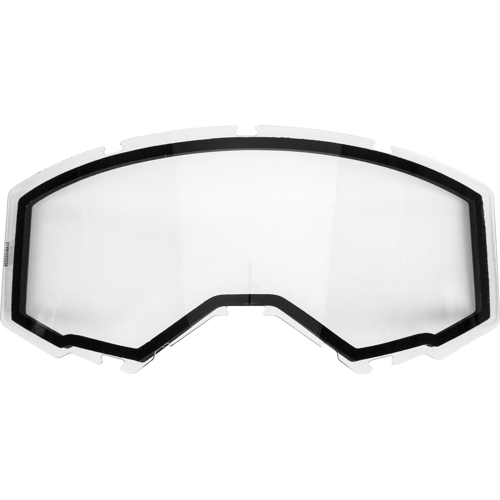 Fly Racing Dual Lens With Out Vents Adult Clear 37-5439_43321