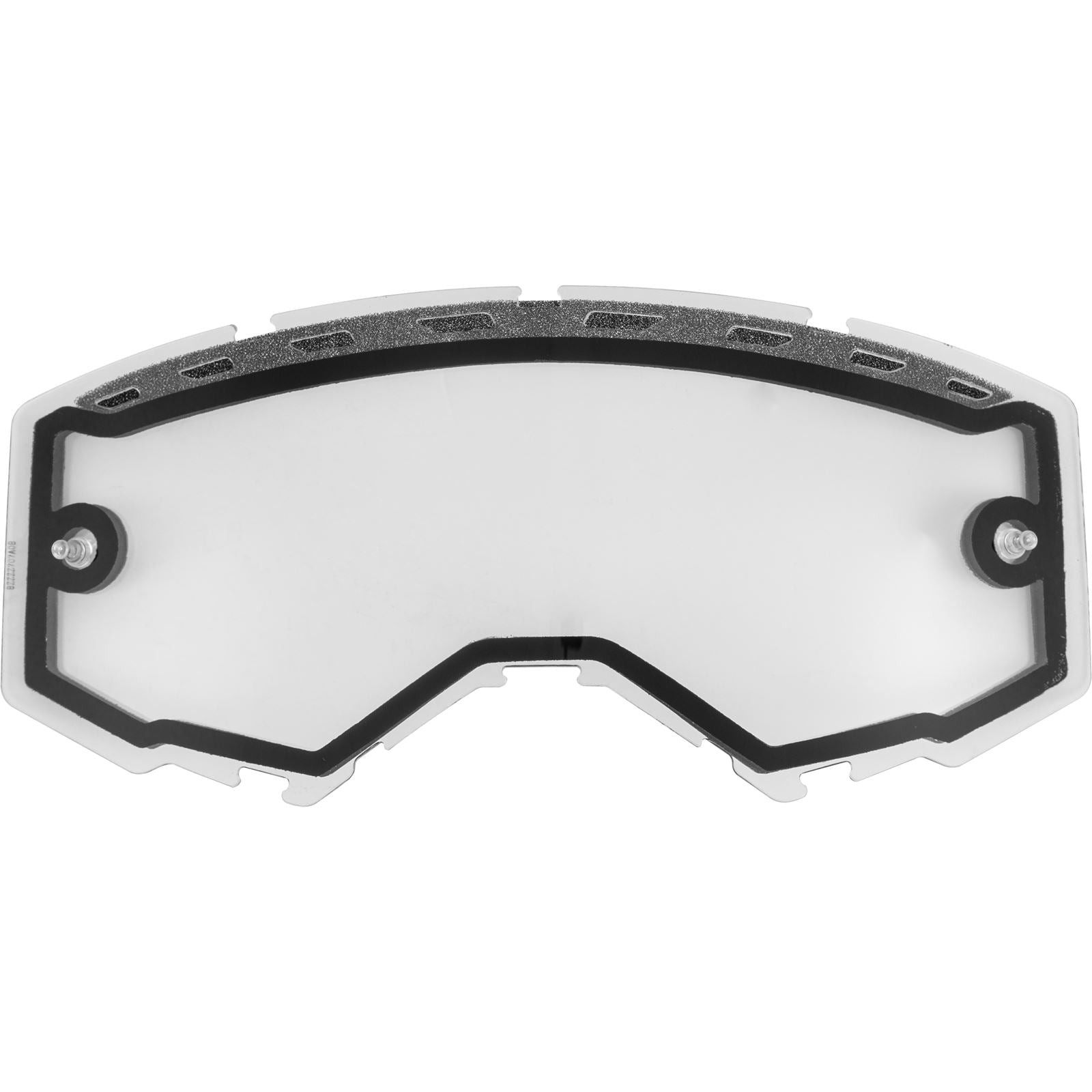 Fly Racing Dual Lens with Vents And Post Clear 37-5471_43326