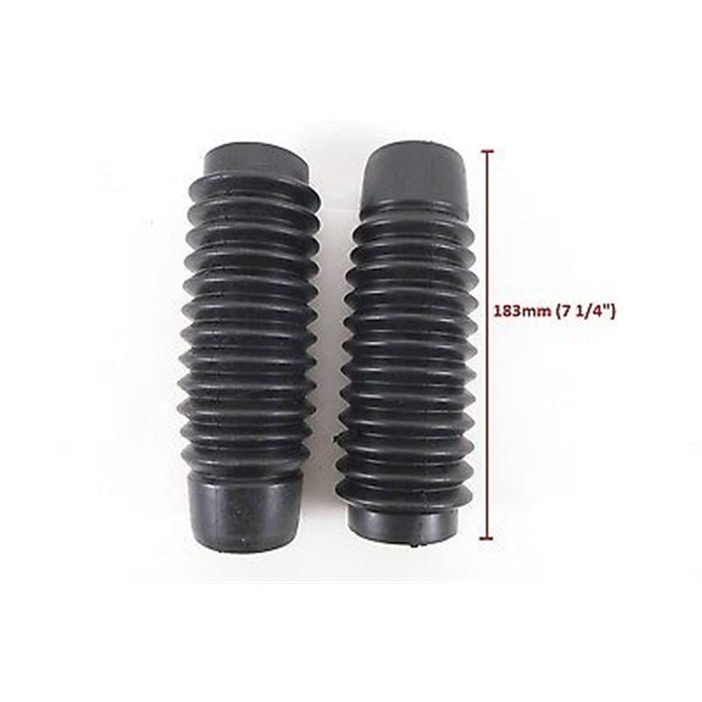 2FastMoto Fork Boot Gaiters for Honda CB, CL, CT Yamaha DT RD RT TX XS 45-39651_652246