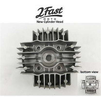 2FastMoto 38mm Cylinder Head 50cc - Puch Maxi Sport Luxe, Newport E50, Magnum MK 905-638_636019
