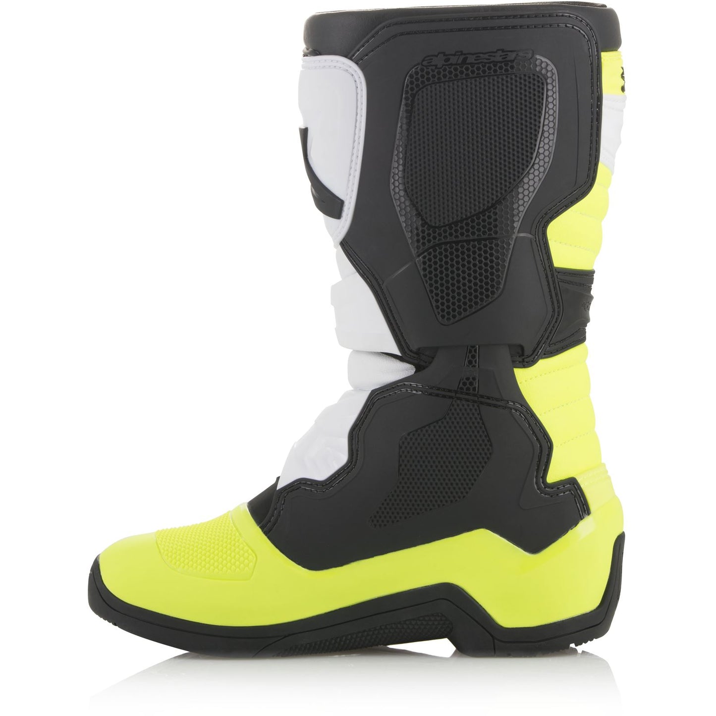 Alpinestars Tech 3S Boots - Black/White/Yellow_43716