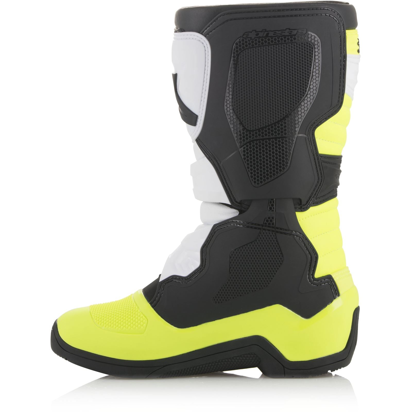 Alpinestars Tech 3S Boots - Black/White/Yellow_43716