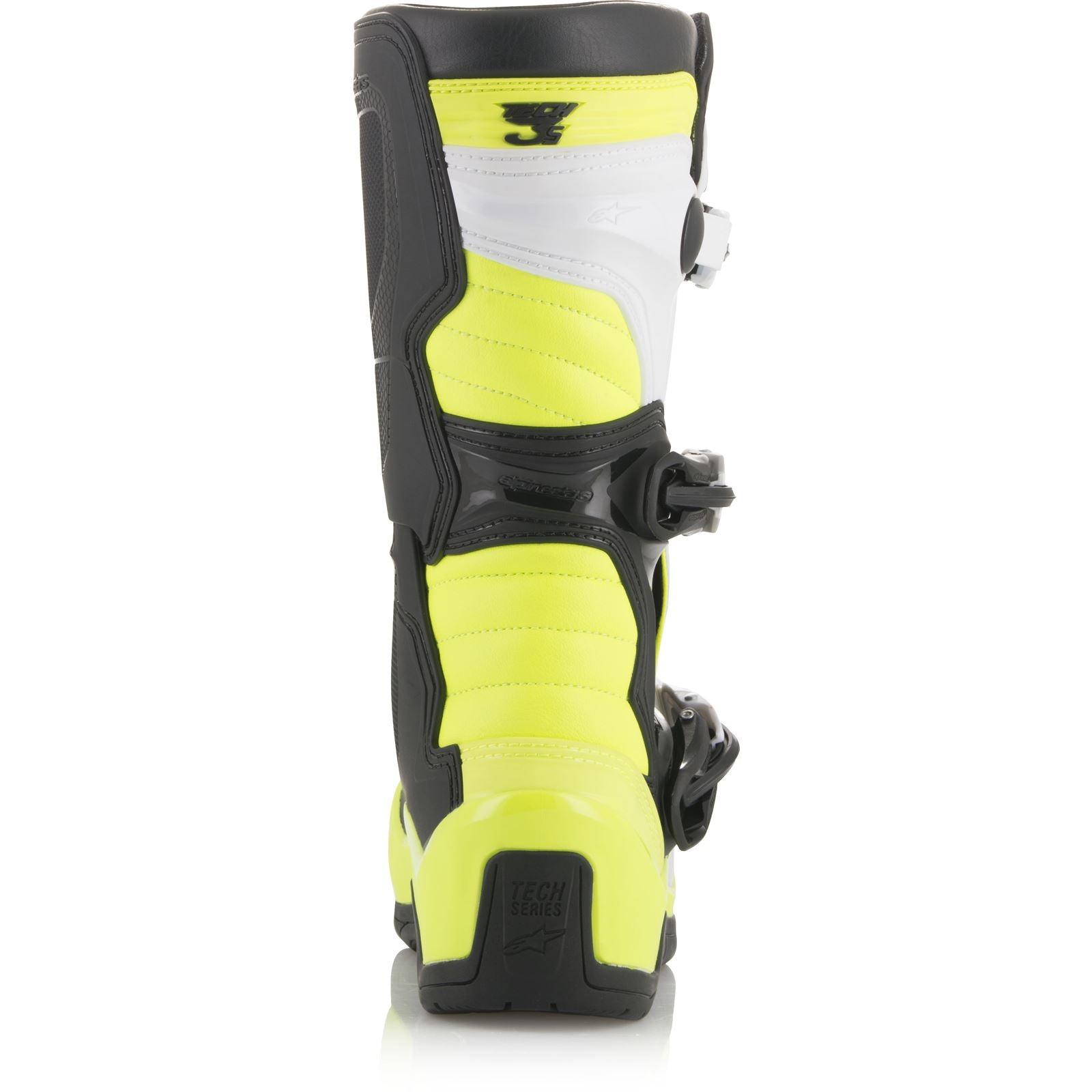 Alpinestars Tech 3S Boots - Black/White/Yellow_43718