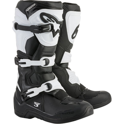 Alpinestars Tech 3 Boots Black/White Size 06 [MPN: 2013018-12-6]_341997