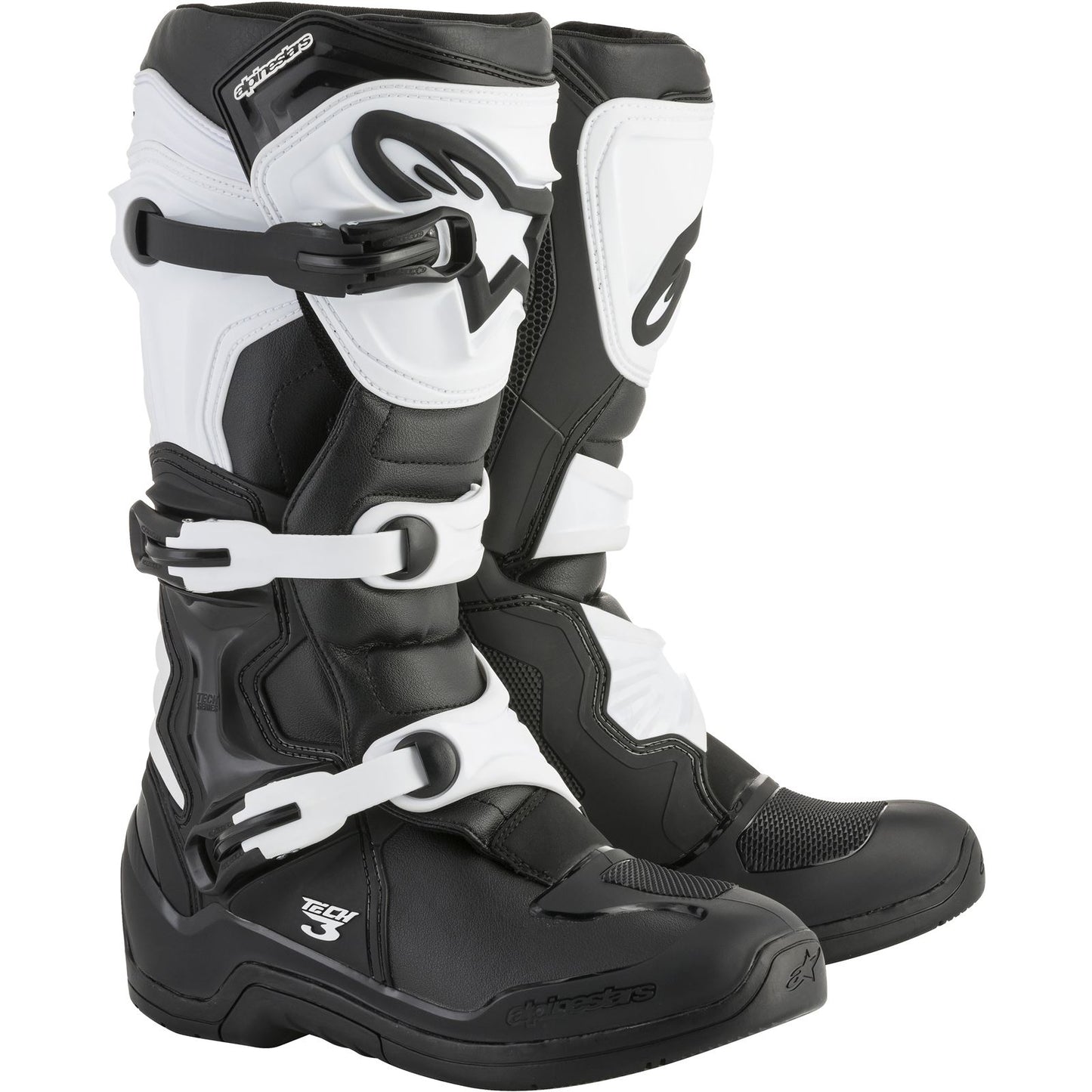 Alpinestars Tech 3 Boots Black/White Size 07 [MPN: 2013018-12-7]_43896