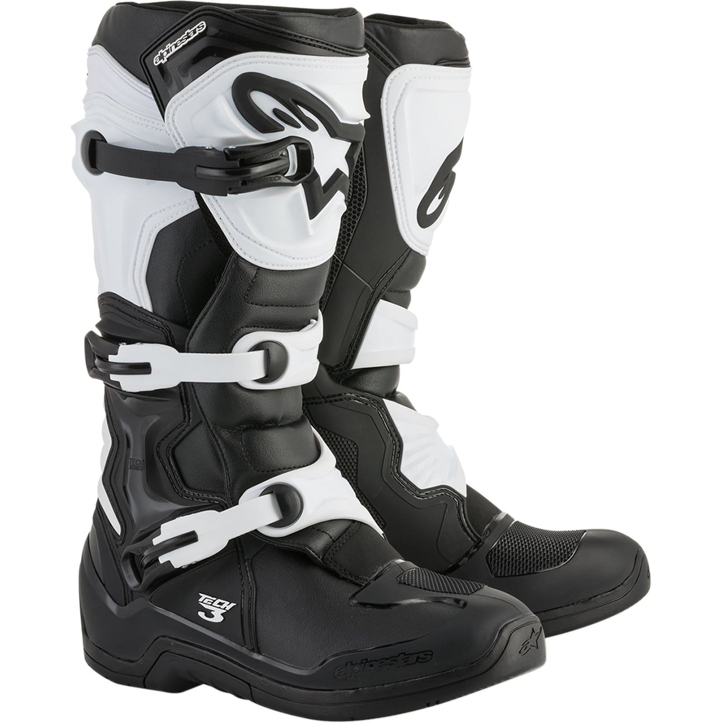 Alpinestars Tech 3 Boots - Black/White - Size 10 [MPN: 2013018-12-10]_342001