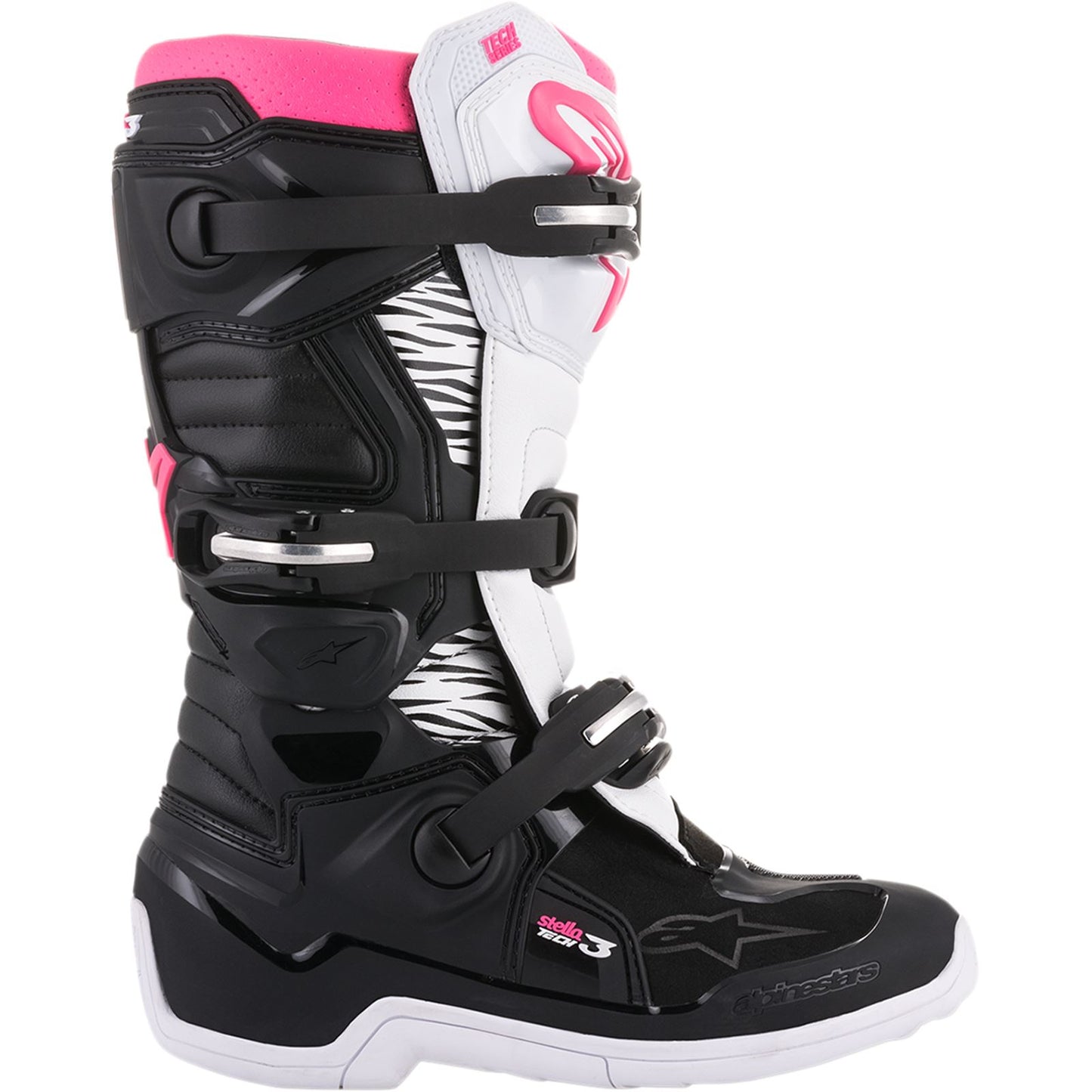 Alpinestars Tech 3 Stella Boots Black/White/Pink_342141