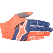 Alpinestars Aviator Gloves - Orange/Blue_44815