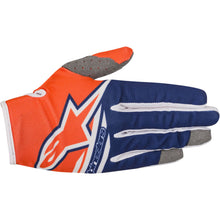 Alpinestars Radar Flight Gloves Orange/Blue/White_44939