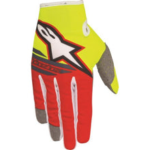 Alpinestars Radar Flight Gloves Yellow/Red/Anthracite_672090