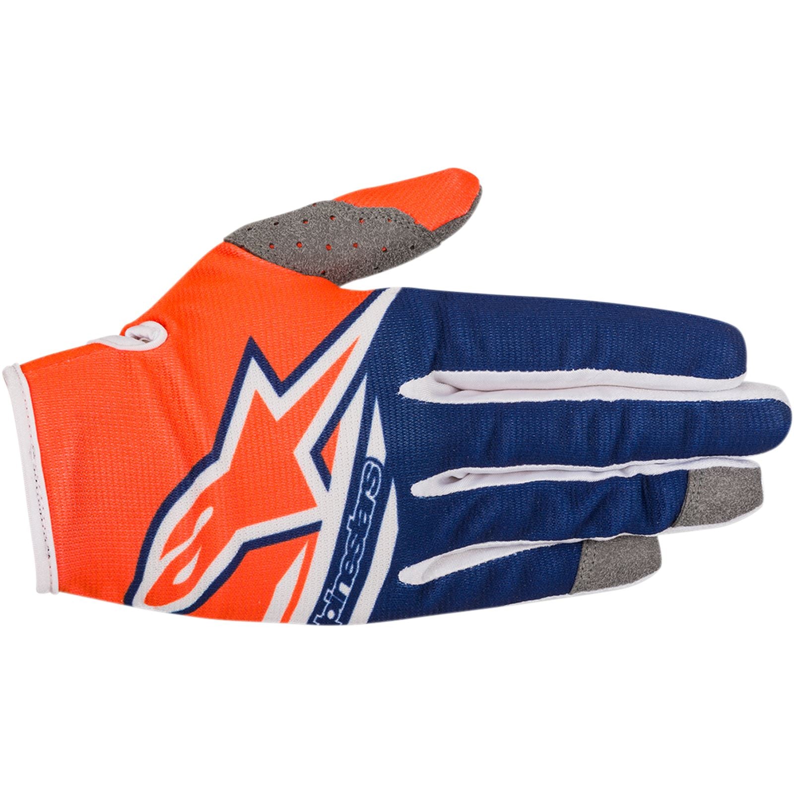 Alpinestars Radar Flight Gloves Orange/Blue/White - XS 3541818-473-xs_341062