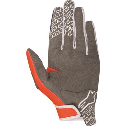 Alpinestars Radar Flight Youth Gloves Orange/Blue/White - Youth Medium [MPN: 3541818-473-m]_672094