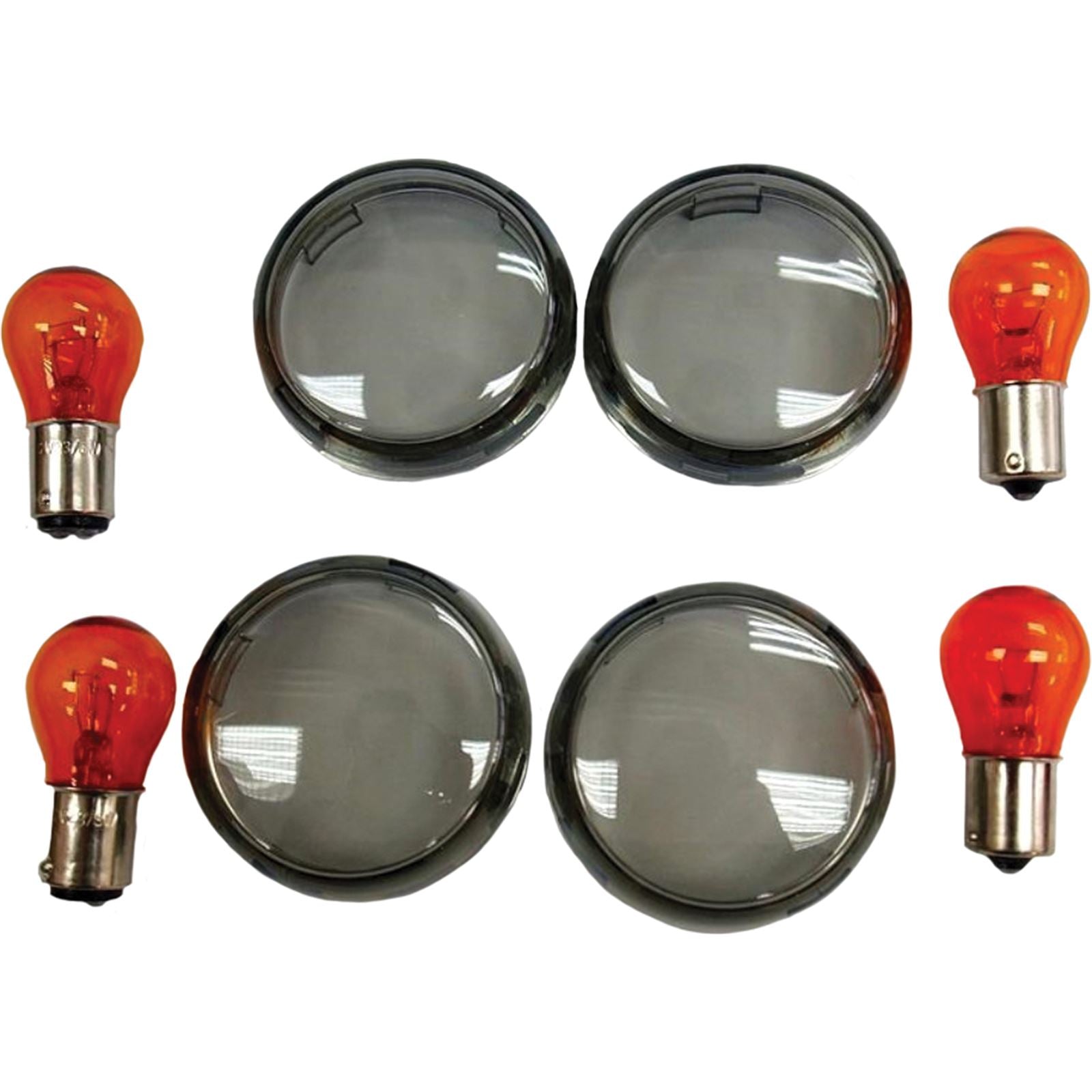 Harddrive Smoked Turn Signal Lens Kit Bullet 161031_45691