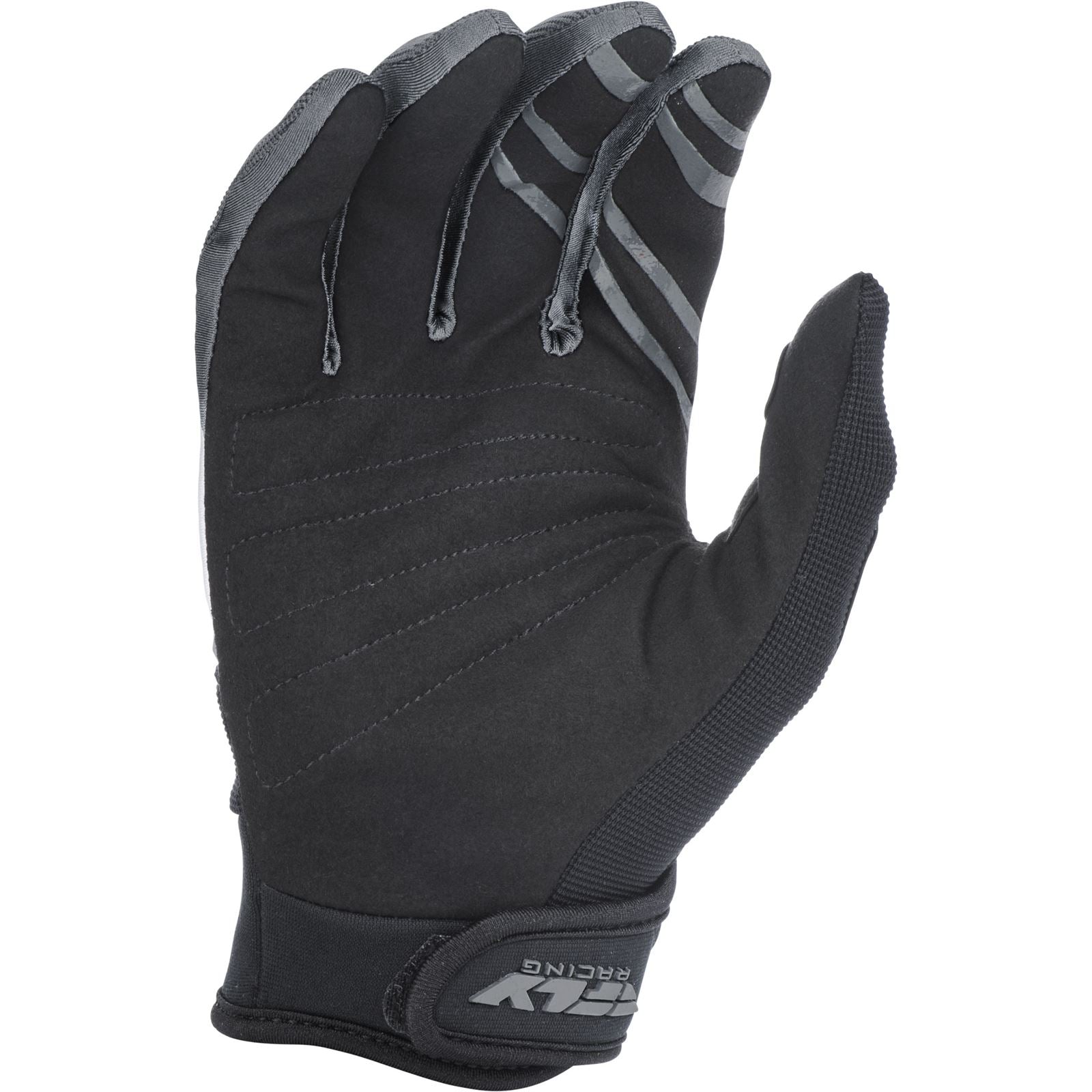 Fly Racing F-16 Gloves - Black/White/Gray - Youth Size 01 CLOSEOUT [MPN: 372-91001]_1781706