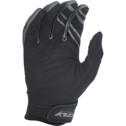 Fly Racing F-16 Gloves - Black/White/Gray - Youth Size 01 CLOSEOUT [MPN: 372-91001]_1781706