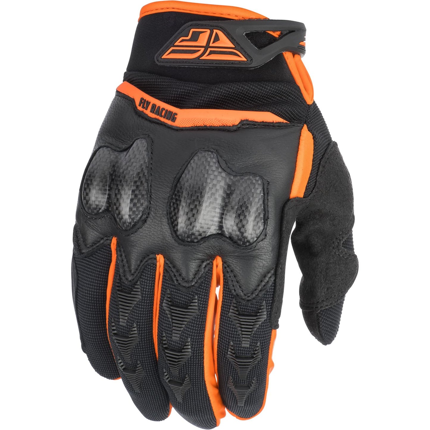 Fly Racing Patrol XC Gloves Orange/Black Size 07 372-68707_46060