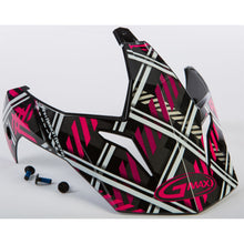 GMax Visor with Screws Pink Ribbon Riders Plaid Black/Pink GM-11 G011095_46356