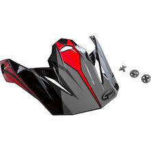 GMax Visor with Screws Revoke MX-86 Black/Red G086060_46384