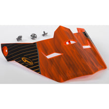 GMax Visor with Screws Colfax MX-46 Matte Orange/Black Medium-2X G046880_46411