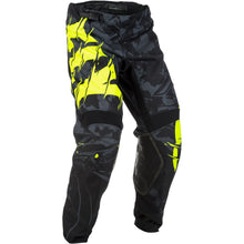 Fly Racing FLY MX Kinetic Outlaw Pants Black/Hi-Vis Waist 20 inches CLOSEOUT 371-53020_1151904