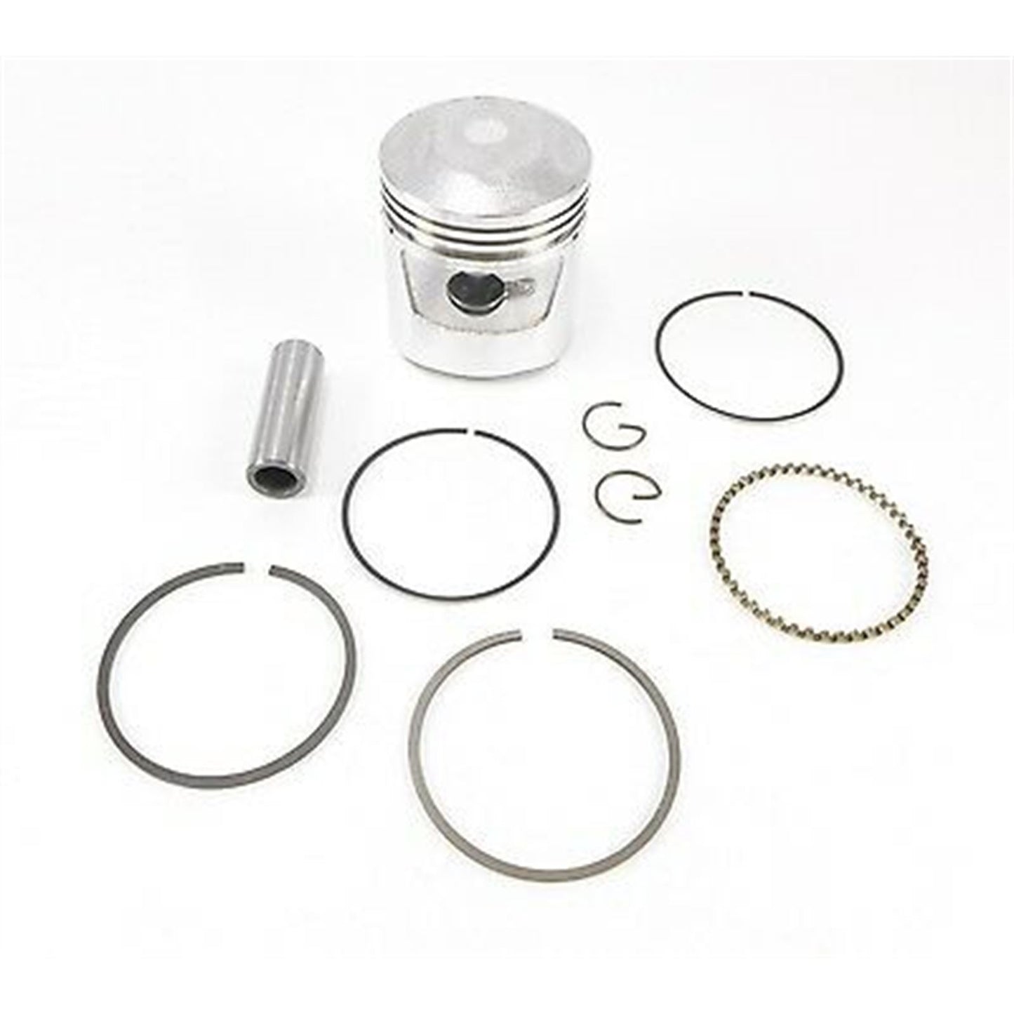2FastMoto Domed Standard Size 70cc Piston & Rings Kit  for Honda C70 RY166 / 13101-087-000_635192