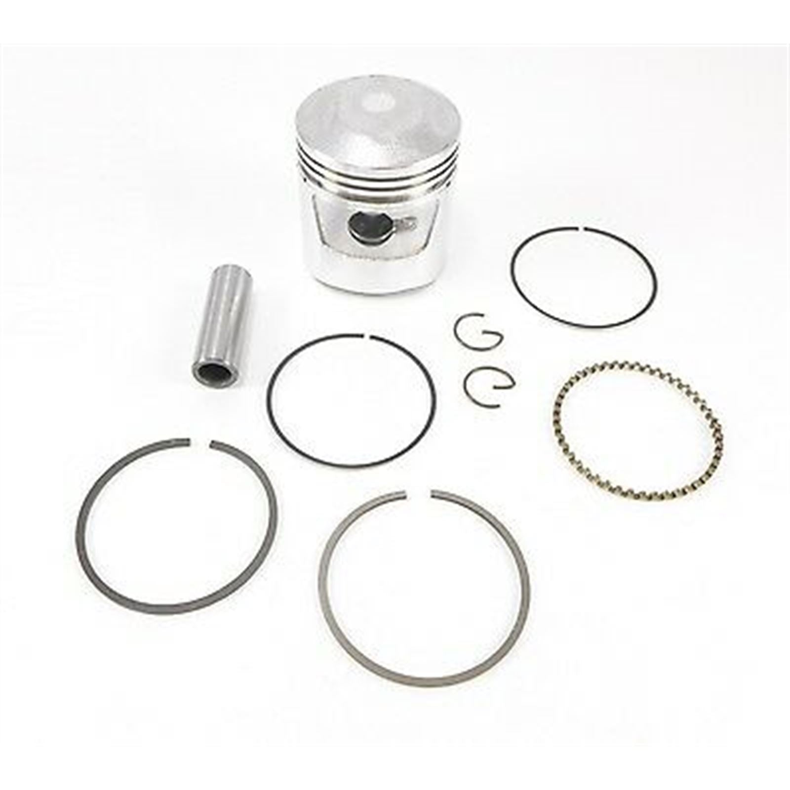 2FastMoto Domed Standard Size 70cc Piston & Rings Kit  for Honda C70 RY166 / 13101-087-000_635192