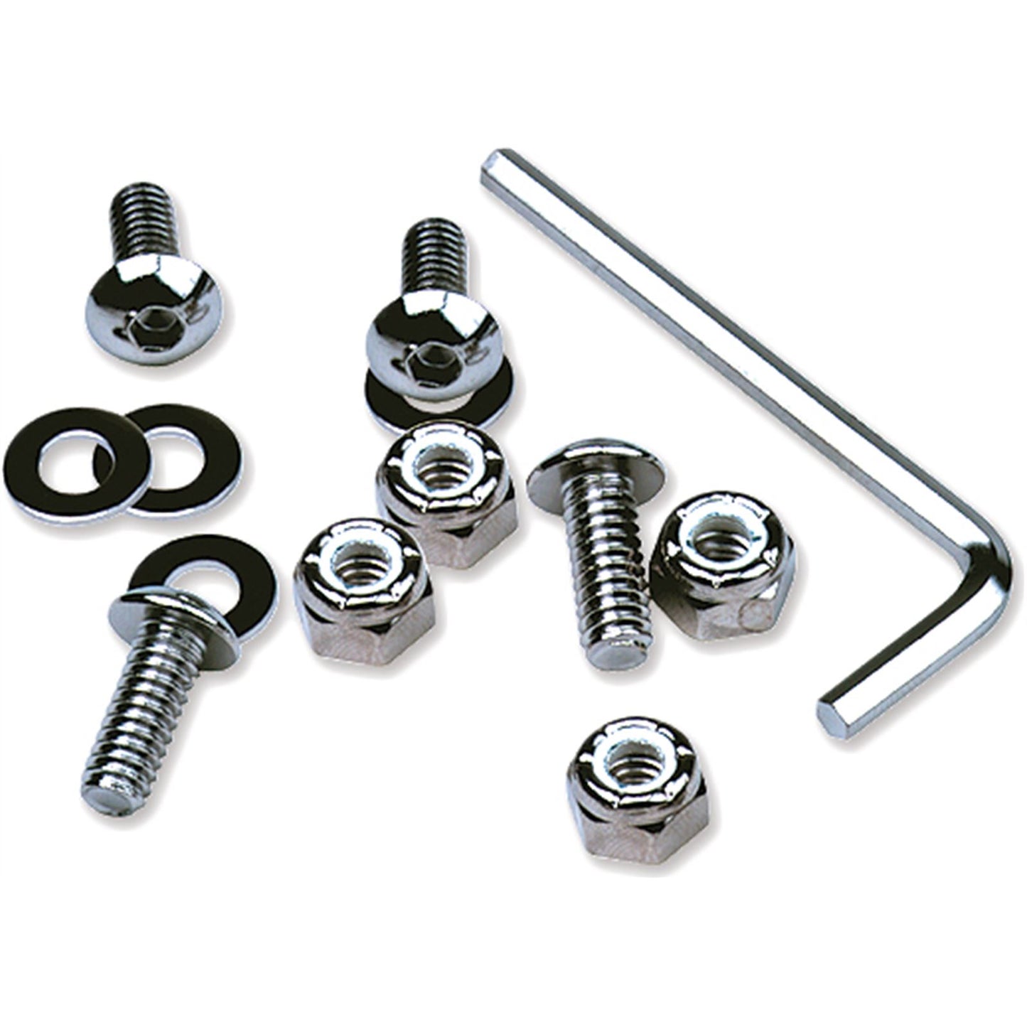 Motion Pro Chrome License Plate Frame Hardware 33-1000_49357