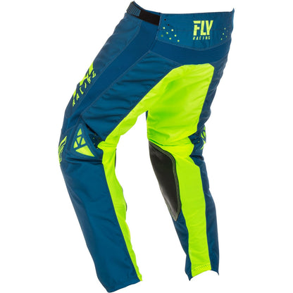 Fly Racing Kinetic Shield Pants Navy/Hi-Vis - Size 24 CLOSEOUT [MPN: 372-43124]_1781506
