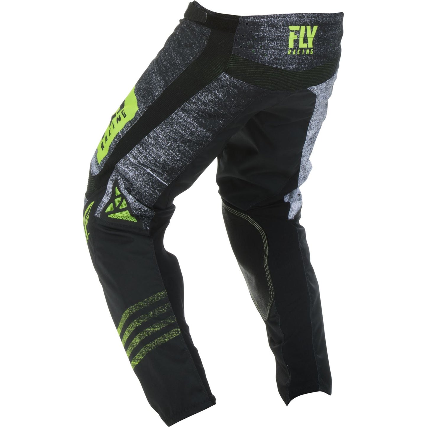Fly Racing Kinetic Noiz Pants - Black/Hi-Vis - Size 18 CLOSEOUT [MPN: 372-53018]_1783822