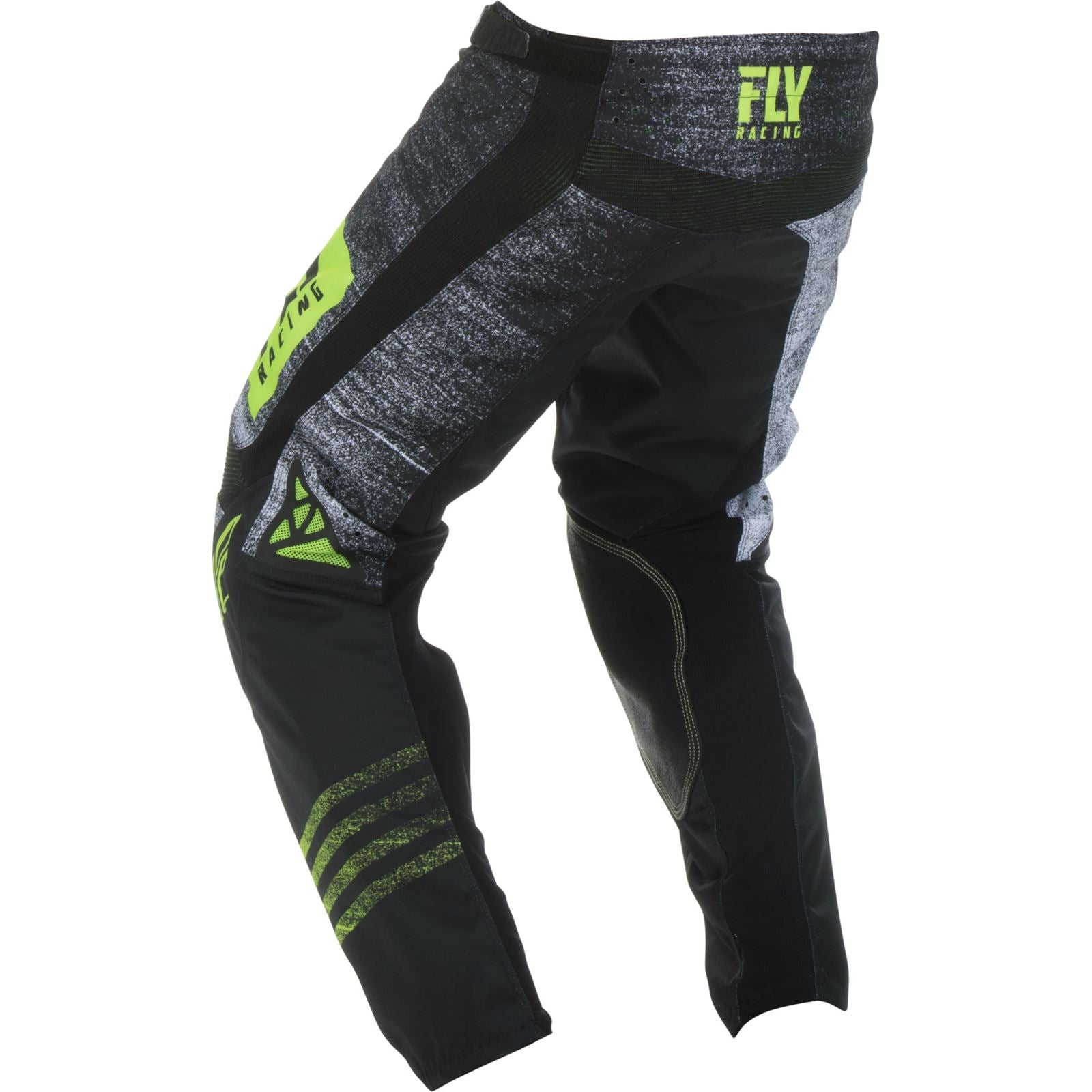 Fly Racing Kinetic Noiz Pants - Black/Hi-Vis - Size 18 CLOSEOUT [MPN: 372-53018]_1783822