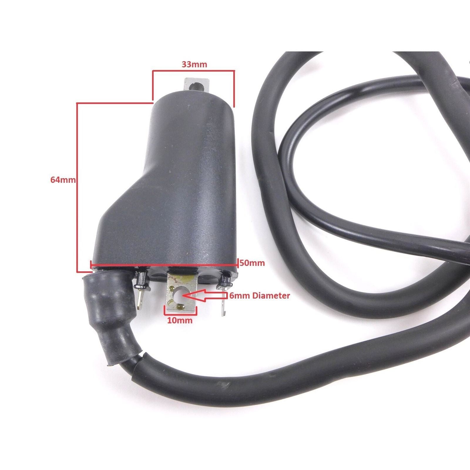 2FastMoto 12 Volt Ignition Coil for Yamaha  4DN-82320-00-00 / 4VR-82320-00 / 4VR-82310-00_636578