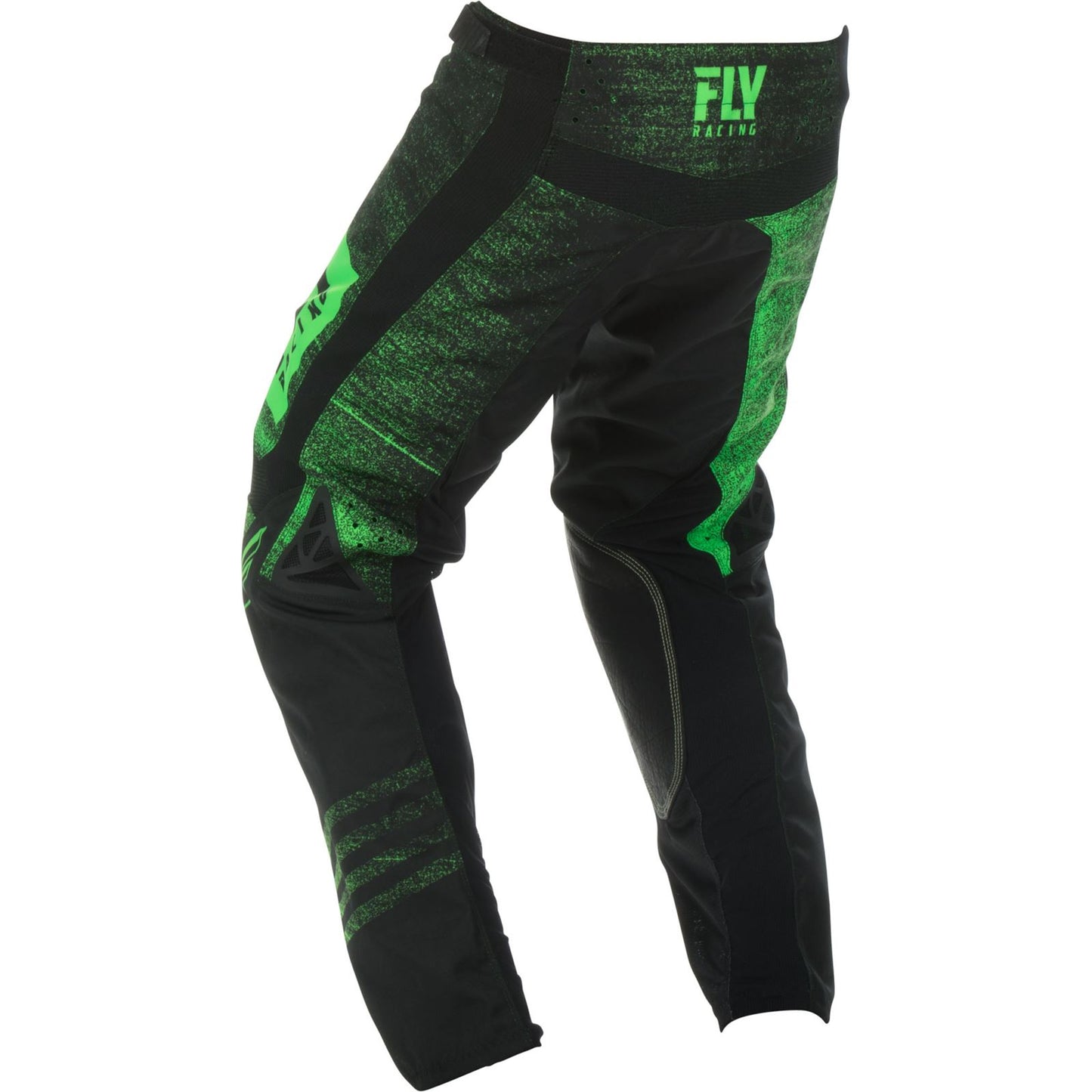 Fly Racing Kinetic Noiz Pants Neon Green/Black 18 Inch Waist CLOSEOUT 372-53518_50223